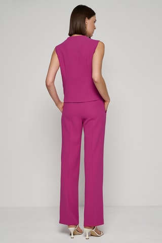 Gilet de costume sans manches - Fuchsia