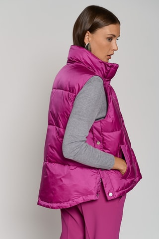 Doudoune sans manches - Fuchsia