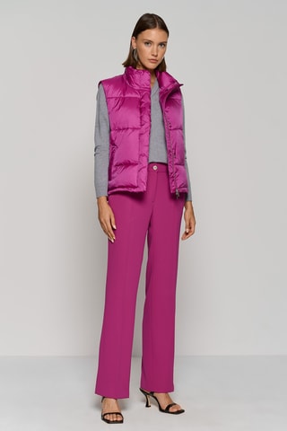 Doudoune sans manches - Fuchsia