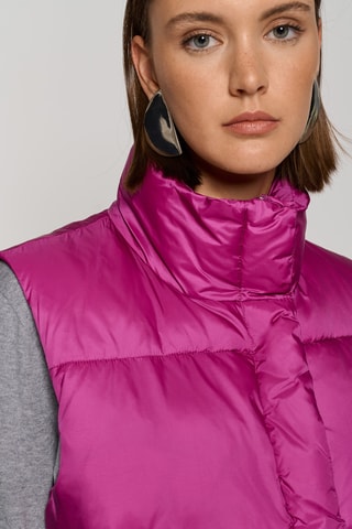 Doudoune sans manches - Fuchsia