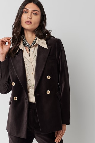 Blazer - Marron foncé