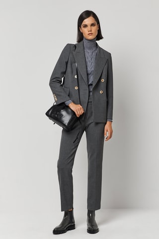 Blazer - Gris foncé chiné