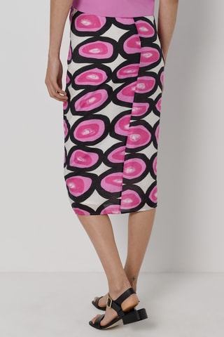 Jupe portefeuille - Rose