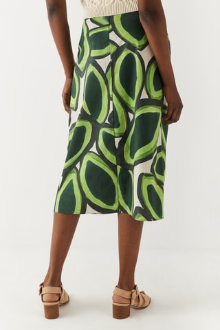 Jupe portefeuille - Vert clair