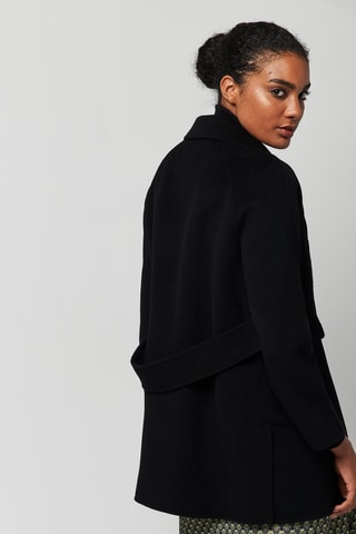 Manteau en laine - Noir