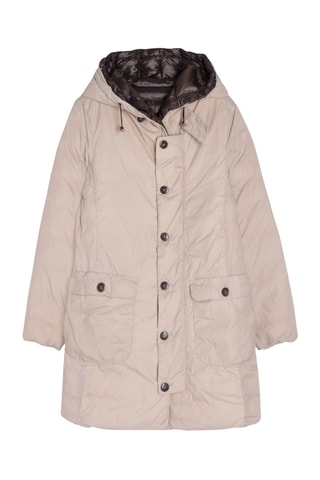 Doudoune réversible - Beige et marron