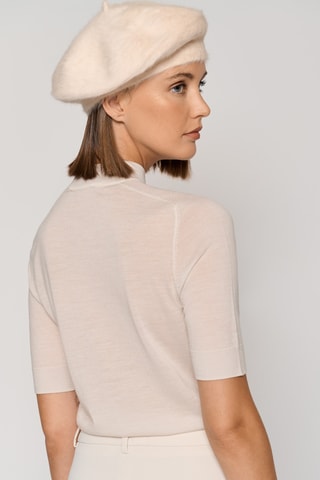 Blouse en laine - Crème