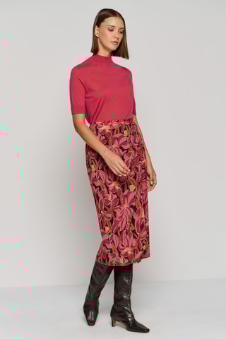 Blouse en laine - Rouge