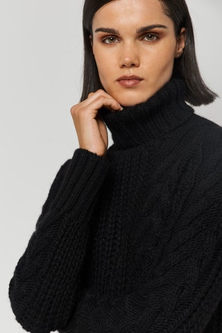 Pull en laine - Noir
