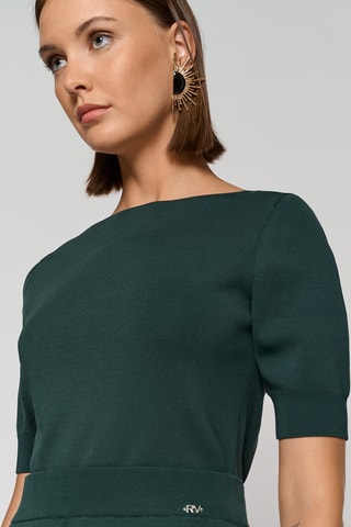 Blouse - Vert foncé