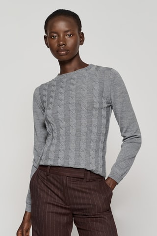 Pull en laine - Gris