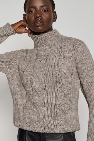 Pull en laine - Beige