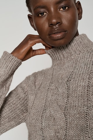 Pull en laine - Beige