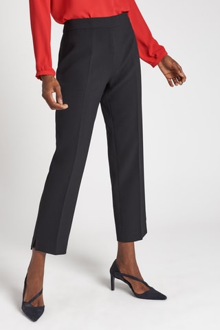 Pantalon droit 7/8 - Noir