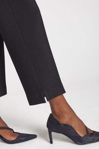 Pantalon droit 7/8 - Noir