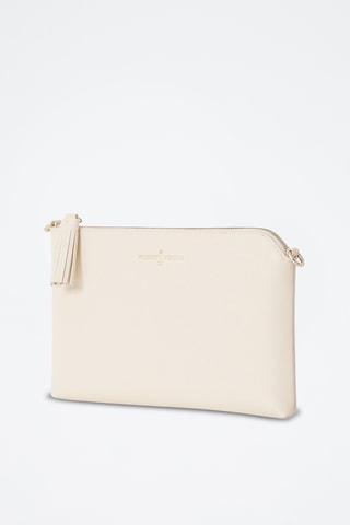 Pochette en cuir - Beige