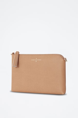 Pochette en cuir - Camel