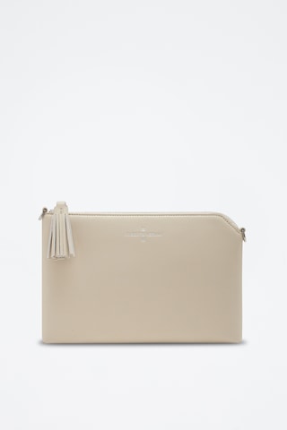 Pochette en cuir - Ivoire