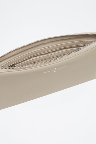 Pochette en cuir - Ivoire