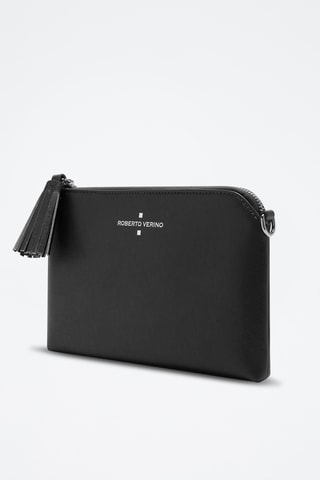 Pochette en cuir - Noir