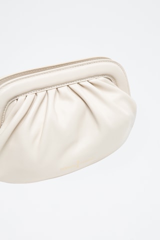 Pochette en cuir - Ivoire
