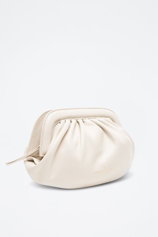 Pochette en cuir - Ivoire