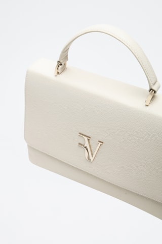 Sac à main en cuir - Ecru