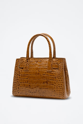 Sac à main en cuir - Marron