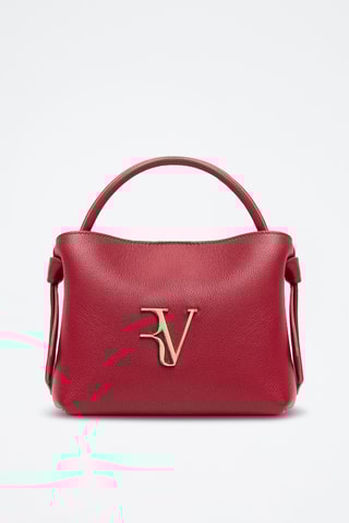 Sac à main en cuir - Rouge