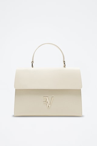 Sac à main en cuir - Ivoire