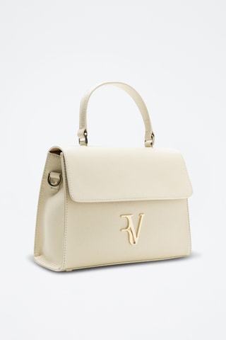 Sac à main en cuir - Ivoire