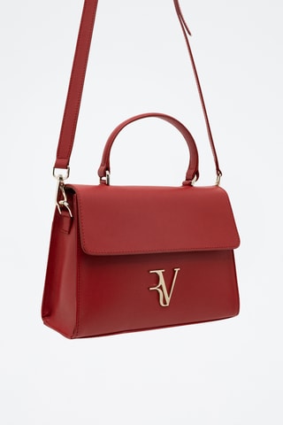 Sac à main en cuir - Rouge