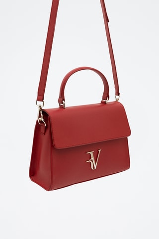 Sac à main en cuir - Rouge