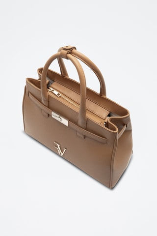 Sac à main en cuir - Marron