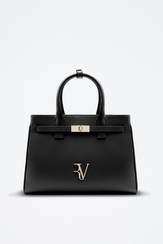 Sac à main en cuir - Noir