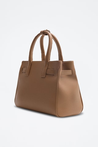 Sac à main en cuir - Marron