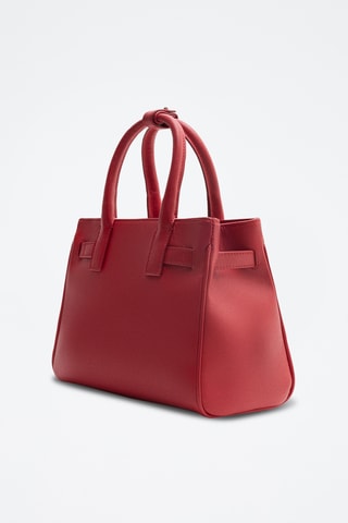 Sac à main en cuir - Rouge