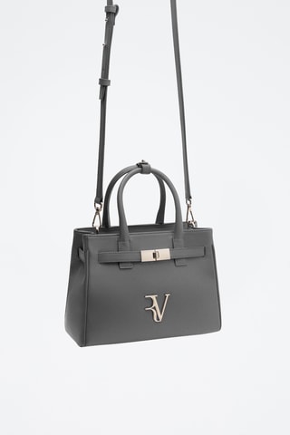 Sac à main en cuir - Gris