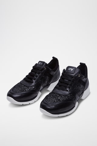 Baskets en cuir - Noir