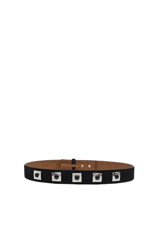 Ceinture en cuir - Noir