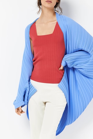 Etole plissée - Bleu clair