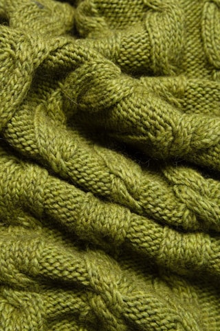 Echarpe en laine et alpaga - Vert