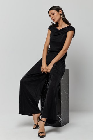 Pantalon palazzo - Noir