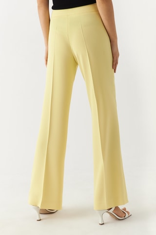 Pantalon droit - Jaune pâle