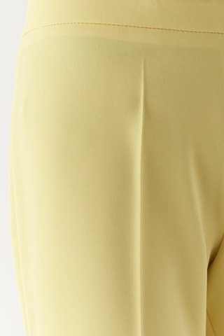 Pantalon droit - Jaune pâle