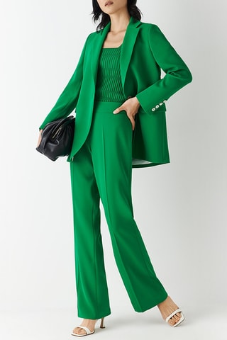 Pantalon droit - Vert