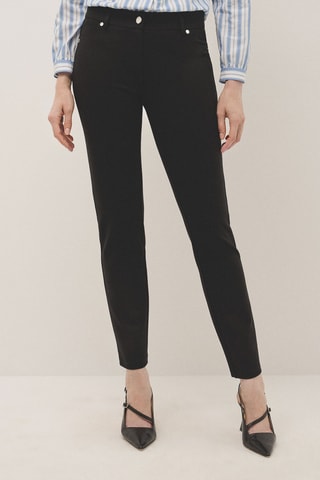 Pantalon slim - Noir