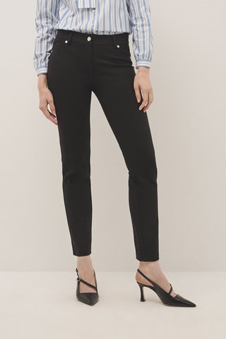 Pantalon slim - Noir
