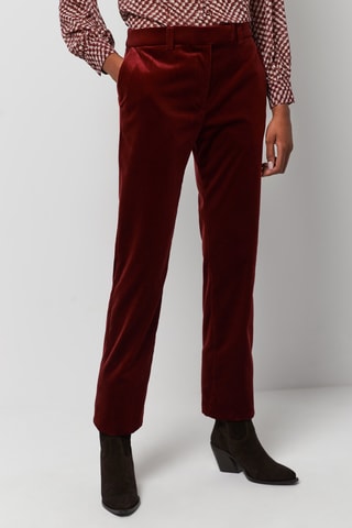 Pantalon en velours - Bordeaux