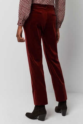 Pantalon en velours - Bordeaux